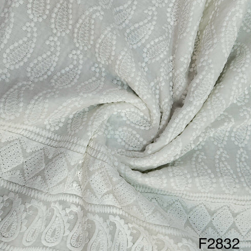 Chikankari Cotton-F2832